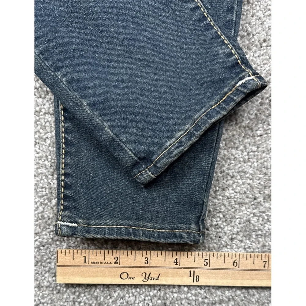 True Religion Jennie Curvy Skinny Jeans Women 29 Dark Wash Stretch